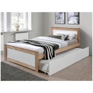 Coco Hardwood Toddler Single Bed with Trundle | Shop Online or Instore | B2C Furniture