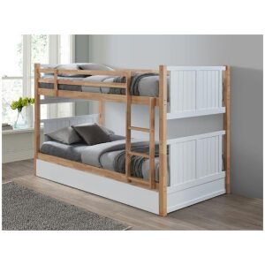 Myer Hardwood King Single Bunk Bed with Trundle | Shop Online or Instore | B2C Furniture