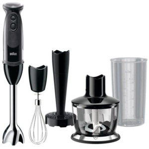 Braun MultiQuick 5 Vario Hand Blender 1000W - Black Grey