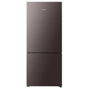 Hisense 417 Litre Bottom Mount Fridge - Taupe Steel