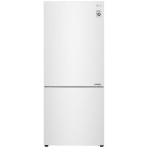 LG 420 Litre Bottom Mount Refrigerator - White