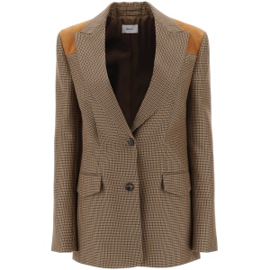 BALLY houndstooth single-breasted blazer