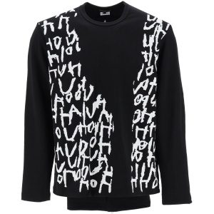 COMME DES GARCONS HOMME PLUS long sleeve printed t-shirt