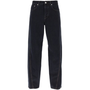 LANVIN baggy jeans with twisted seams