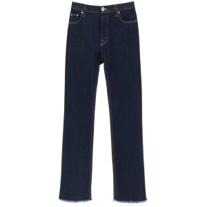 LANVIN jeans with frayed hem