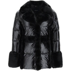 MARCIANO BY GUESS puffer jacket with faux fur details