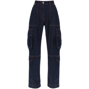 MSGM cargo jeans with flared cut