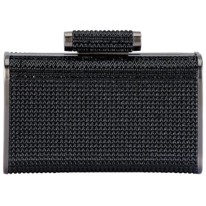 Olga Berg Sale Women's BAE Crystal Clutch One Size Mesh Clutches Afterpay Available