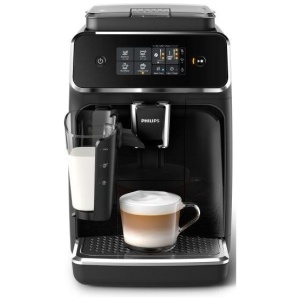 Philips Series 2200 Fully Automatic LatteGo Coffee Machine - Black