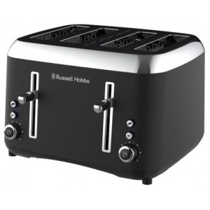 Russell Hobbs Addison 4 Slice Toaster - Matte Black