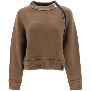 SACAI cashmere cotton sweater