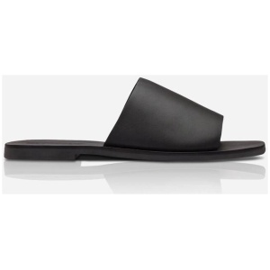 Sol Sana Sale | Women's Teresa Slide • Black | EU 35 | Leather Slides | Afterpay Available