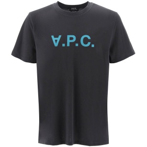 A. P.C. flocked vpc logo t-shirt