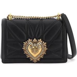 DOLCE & GABBANA medium devotion bag in quilted nappa leather