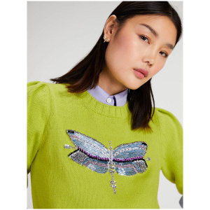 Dragonfly Embellished Sweater