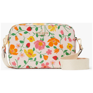 Madison Strawberry Garden Printed Mini Camera Bag