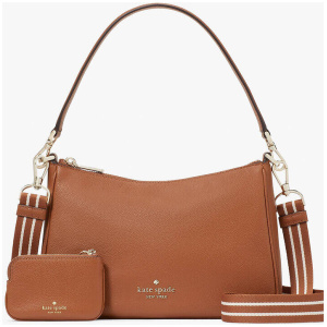 Rosie Pebbled Leather Shoulder Bag