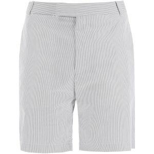 THOM BROWNE striped cotton bermuda shorts for men