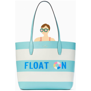 pool float tote bag