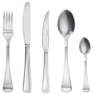 Aquis Stainless Steel 40 Piece Cutlery Set by Alex Liddy