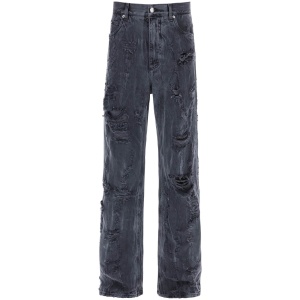 DOLCE & GABBANA destroyed-effect jeans