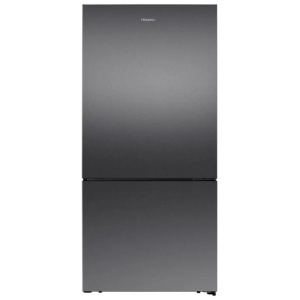 Hisense 503L Bottom Mount Fridge - Dark Stainless Steel