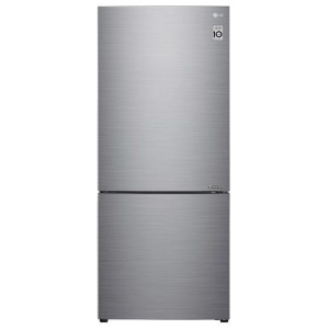 LG 420 Litre Bottom Mount Refrigerator - Stainless Steel