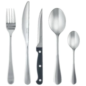 Sabre Mainz 40 Piece Stainless Steel Cutlery Set by Baccarat