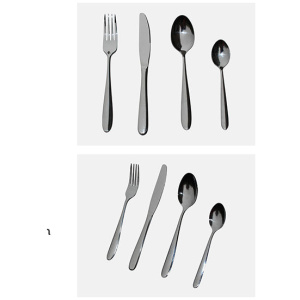 32pc Stainless Steel Cutlery Set