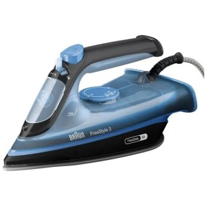 Braun Freestyle 3 Steam Iron - Black/Blue