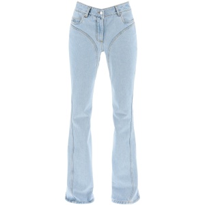 MUGLER skinny flared jeans