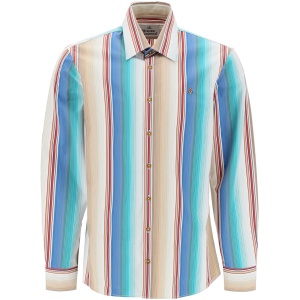 VIVIENNE WESTWOOD striped ghost shirt