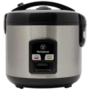 Westinghouse 6-Cup Rice Cooker - Stainless Steel