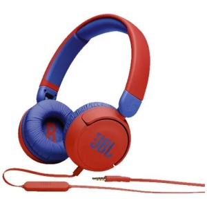 JBL JR310 Kids On-Ear Headphones - Red/Blue