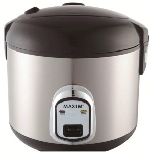 Maxim Kitchenpro Rice Cooker - Stainless Steel