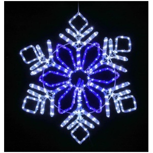 0.82M Christmas Lights 304 LED Snow Motif Light Decorations Jingle Jollys