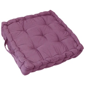1 Pc Floor Box Cushion Pad 40 x 40+ 8 cm Dusty Pink