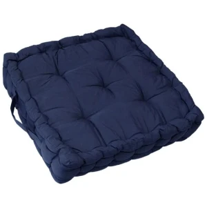 1 Pc Floor Box Cushion Pad 40 x 40+ 8 cm Indigo