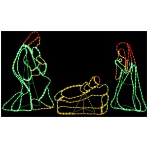 1.12M Christmas Lights Motif 552 LED Rope Light Outdoor Decoration Jingle Jollys
