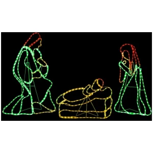 1.12M Christmas Lights Motif 552 LED Rope Light Outdoor Decoration Jingle Jollys