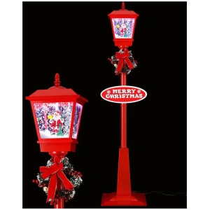 1.8M Christmas Lights Post Lamp LED Outdoor Decorations Jingle Jollys