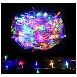 100M Christmas Lights String Fairy Light 500 LED Colourful Jingle Jollys