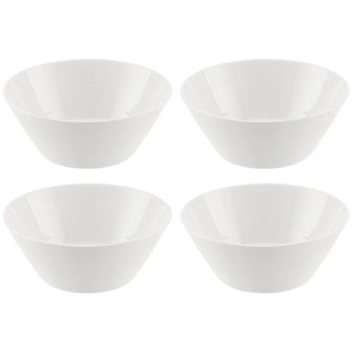 1815 Pure Set of 4 Cereal Bowls Size 16cm in White by Royal Doulton
