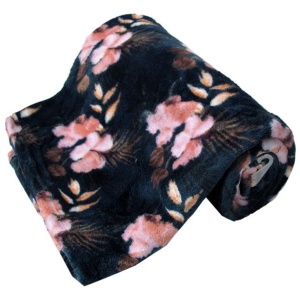 190GSM Fashion Printed Ultra Soft Coral Fleece Throw 127 x 152cm Roxy