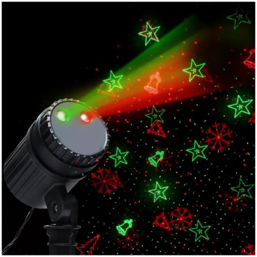 1X Projector Light Christmas Lights Laser Outdoor Decorations Jingle Jollys