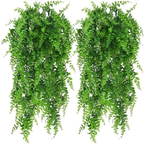 2 Pack 76cm Fake Plants Faux Artificial Eucalyptus Plants Home Garden Window Office Wedding Decoration