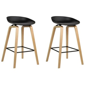 2x Bar Stools Wooden