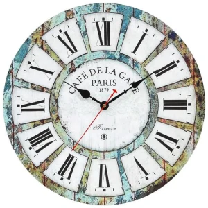 40CM Wall Clock Rustic Design