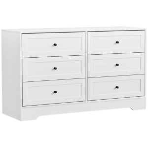 6 Chest of Drawers - LEIF White