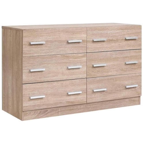 6 Chest of Drawers - VEDA Pine